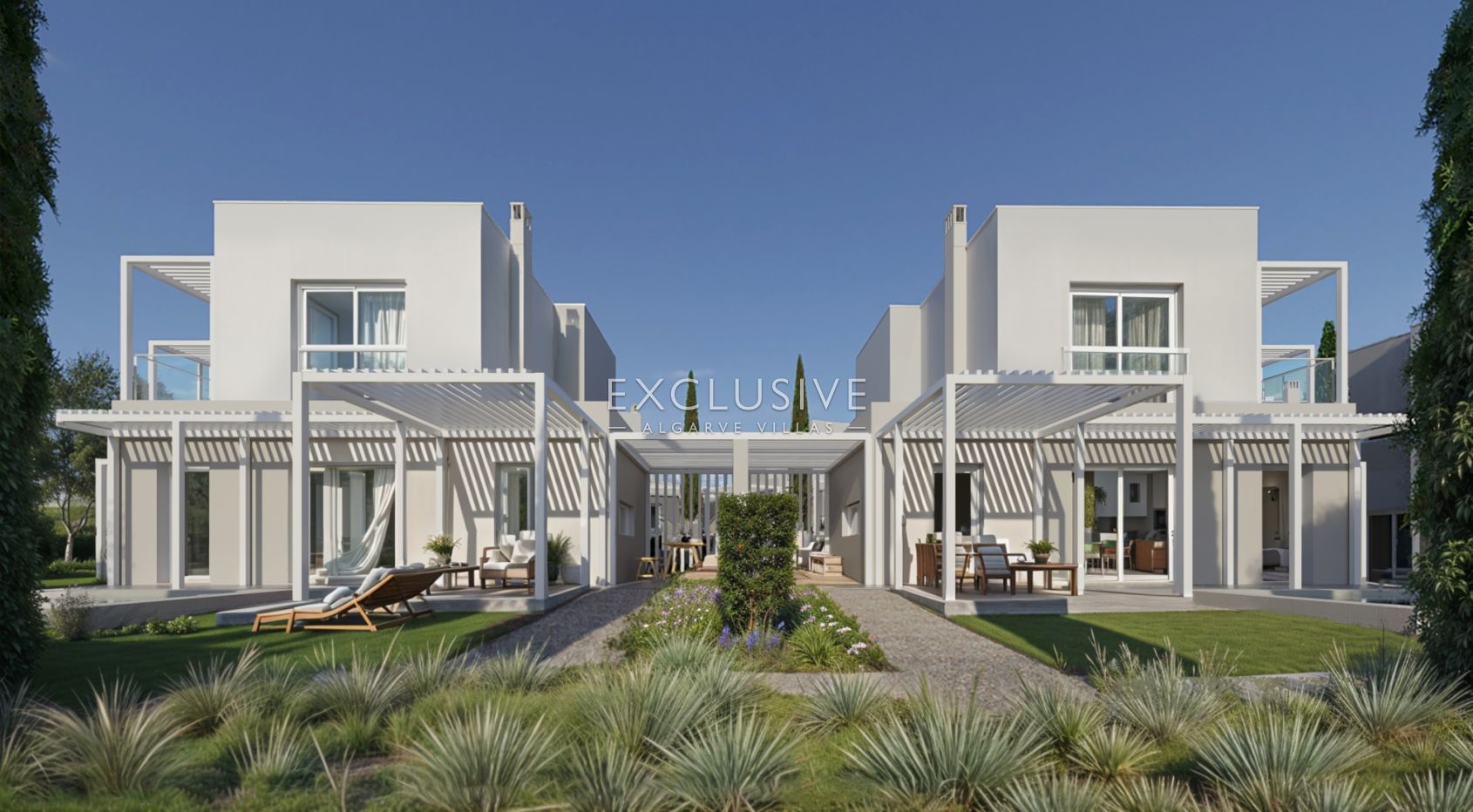 in Golf Resort, semi-detached T2+1 villa with private pool, Central Algarve